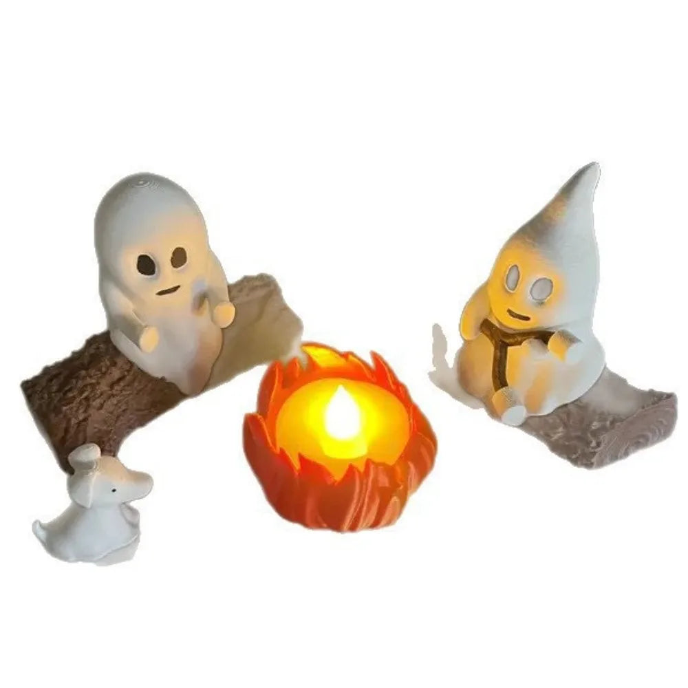 Halloween Ghost Campfire Decor