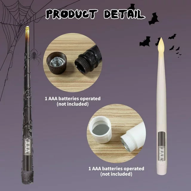 Floating Candles with Wand Light