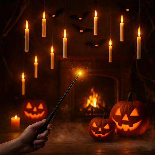 Floating Candles with Wand Light