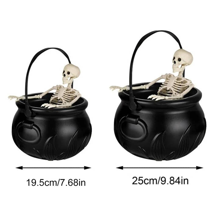 Witch Bowl  Mist Maker Cauldron with Floating Bottle
