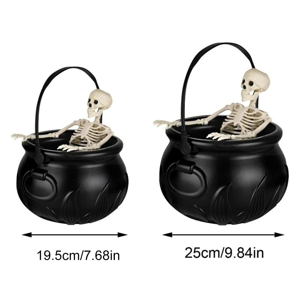 Witch Bowl  Mist Maker Cauldron with Floating Bottle
