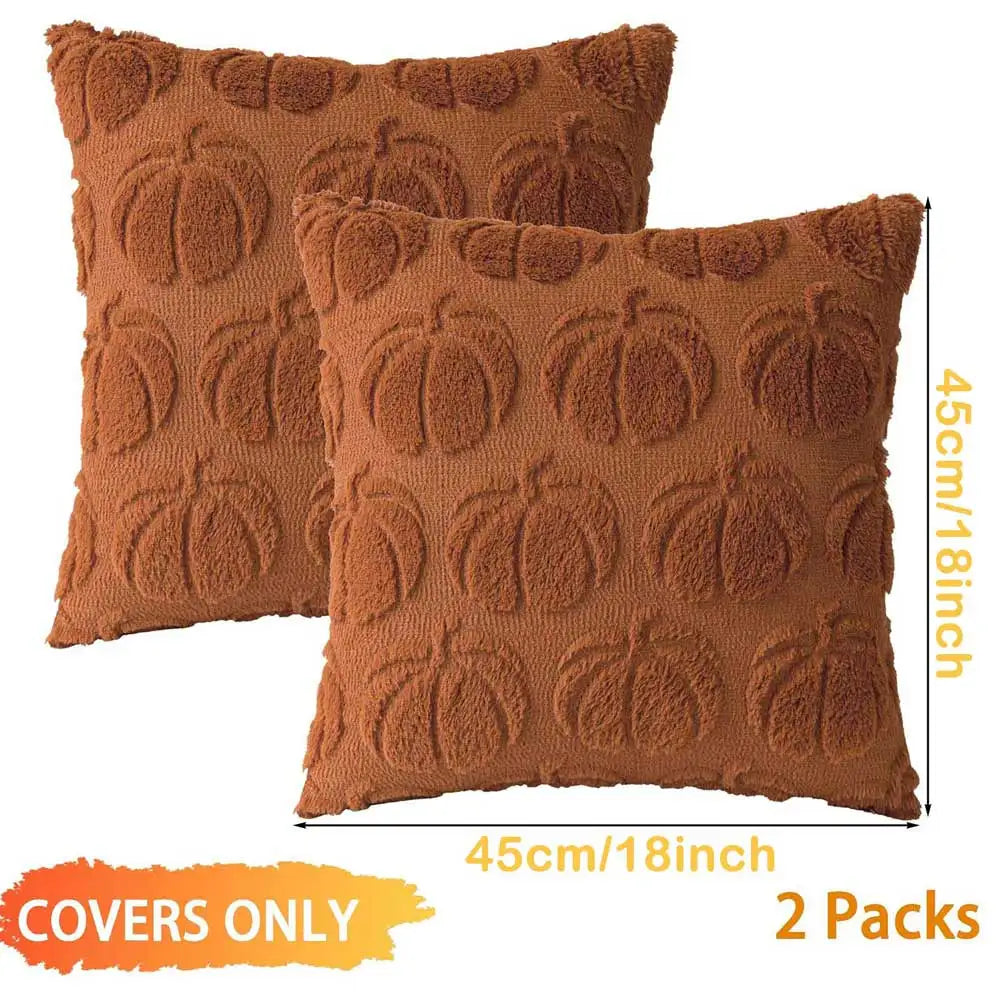Halloween Pumpkin Pillow Covers Decorative Pattern Pillowcases 18x18