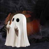 Middle Finger Ghost Statue