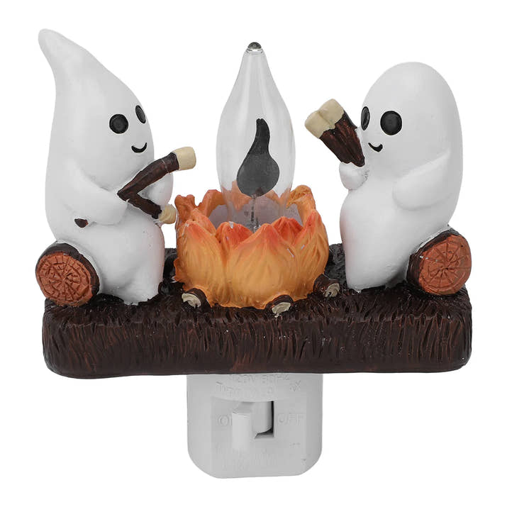 Ghost Campfire Flickering Night Light.