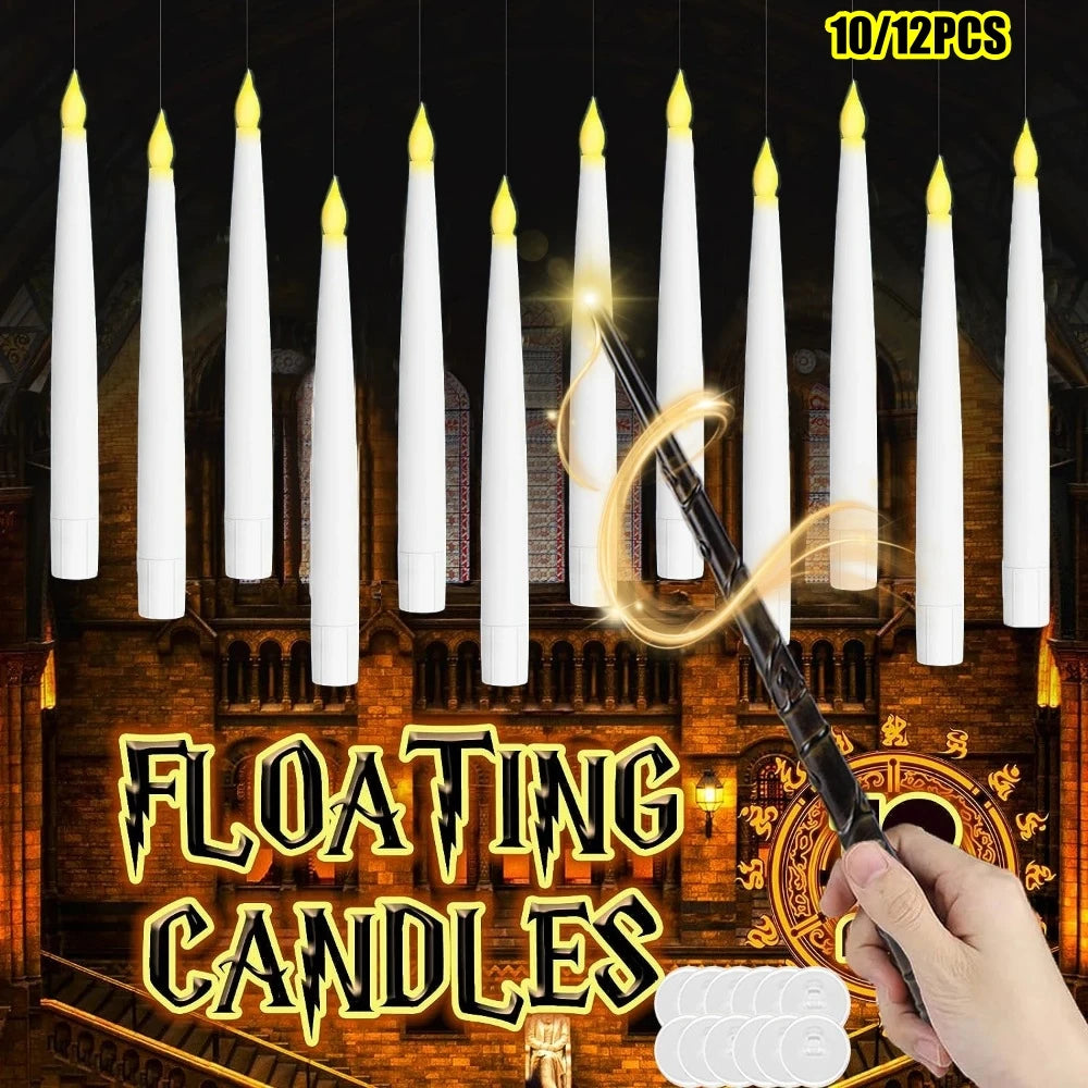 Floating Candles with Wand Light