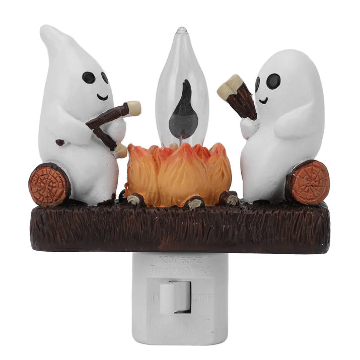 Ghost Campfire Flickering Night Light.