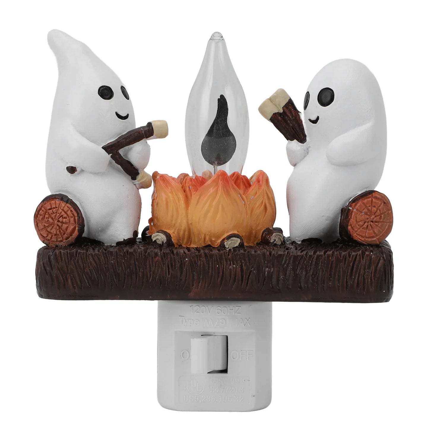 Ghost Campfire Flickering Night Light.
