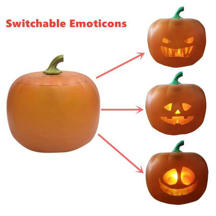 Talking and Singing Night Light Animated Pumpkin