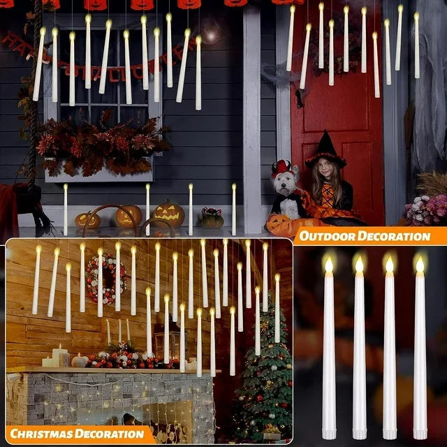 Floating Candles with Wand Light