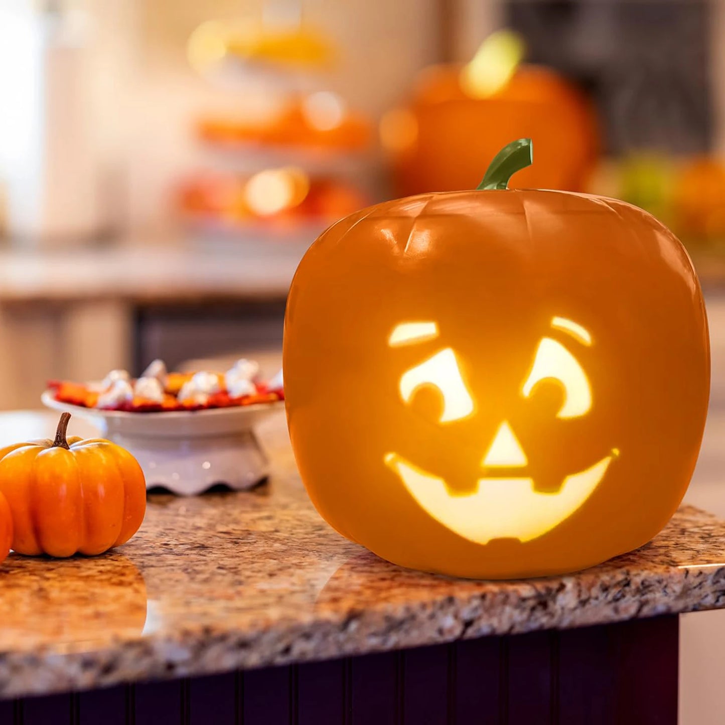 Talking and Singing Night Light Animated Pumpkin